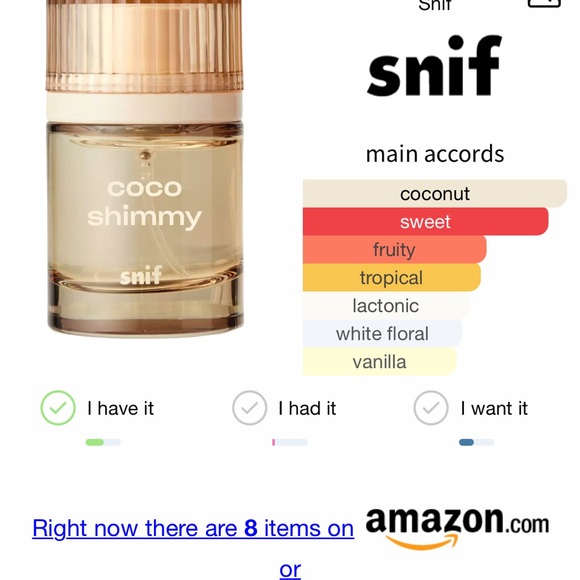 Coco Shimmy Perfume - Snif - Picture 2 of 3